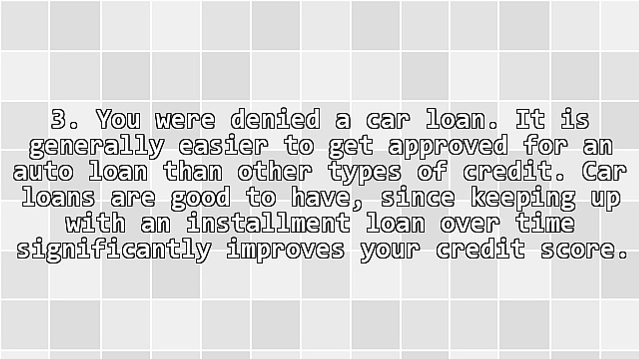 10 Signs You Need Credit Repair