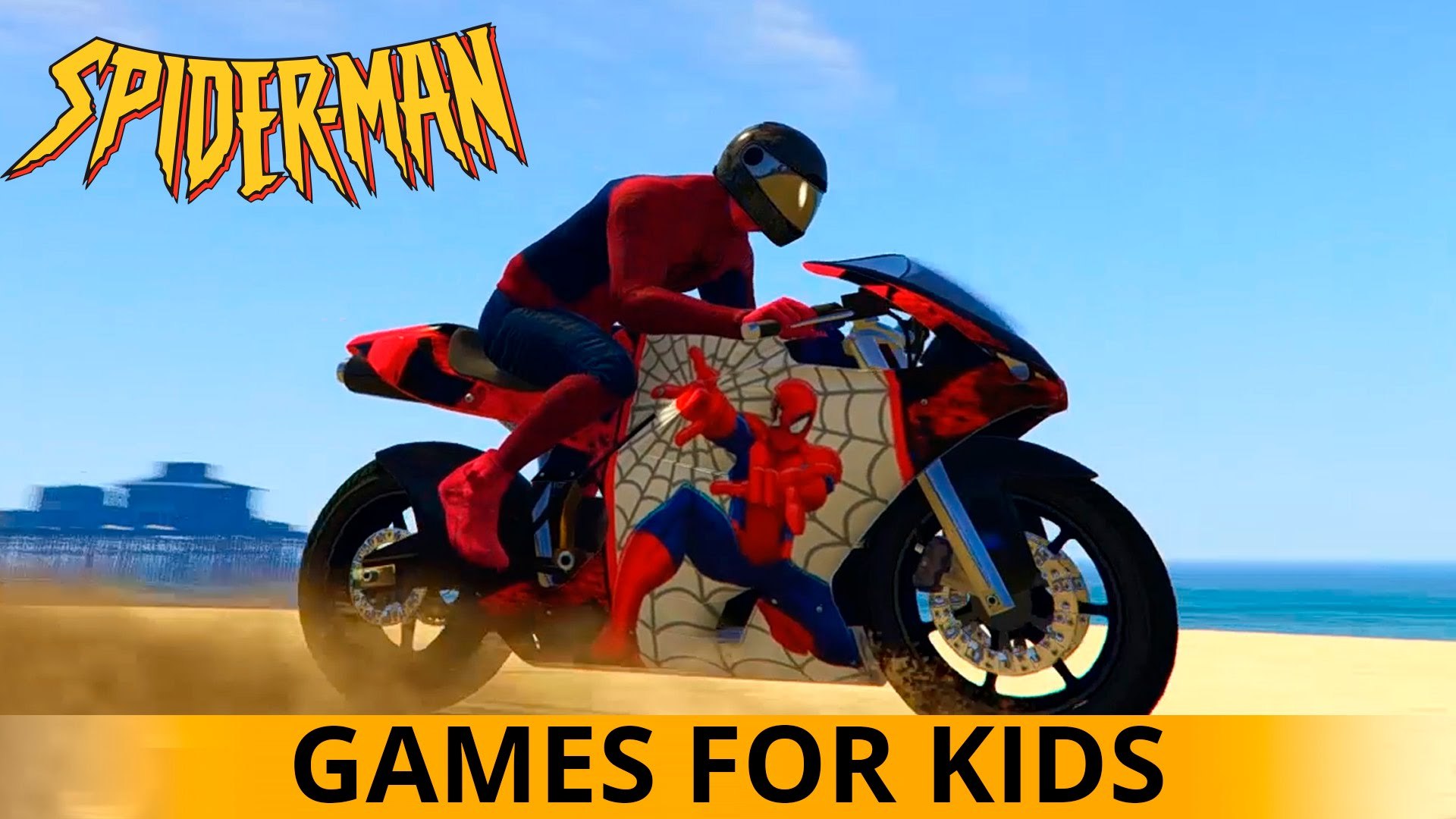 Spiderman Cars Cartoon Motorbike Police Car for Children Superhero Nursery  Rhymes Songs for Kids - video Dailymotion