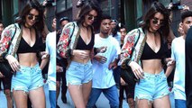 Kendall Jenner Flashes Her Toned Abs in a Floral Gown