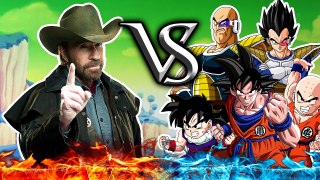 Chuck Norris vs Dragon Ball Epic Battle