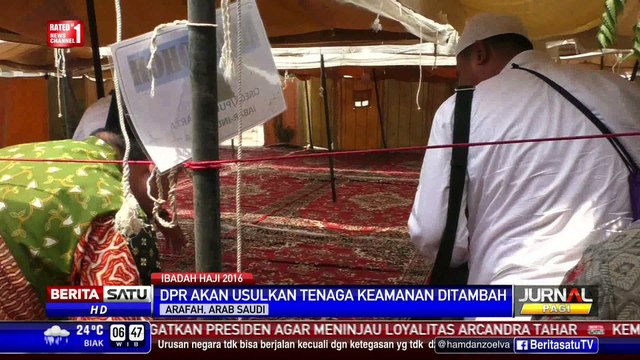 DPR Usulkan Tenaga Keamanan Jemaah Haji Indonesia Ditambah