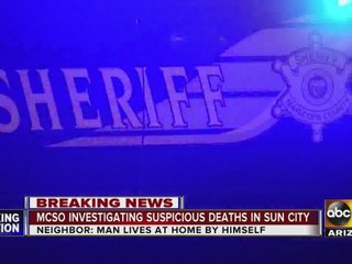 MCSO investigating suspicious death in Sun City West