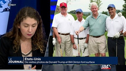 Des vieilles photos de Trump et Clinton font surface