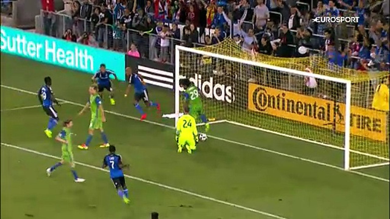 MLS: San Jose Earthquakes 1-1 Seattle Sounders (Özet)