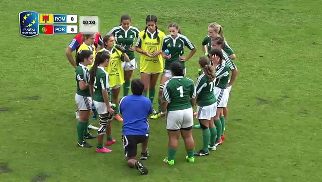 REPLAY of QUARTER-FINALS Rugby Europe Women's U18 Sevens Championship - VICHY 2016 DAY 2