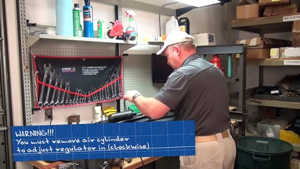 Airgun Repair - How to Adjust FX Impact Regulator