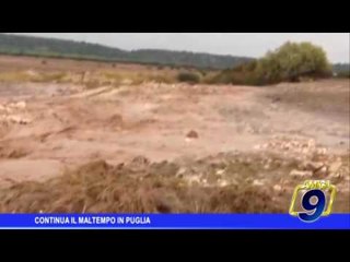 Continua il maltempo in Puglia, strade allagate e traffico in tilt