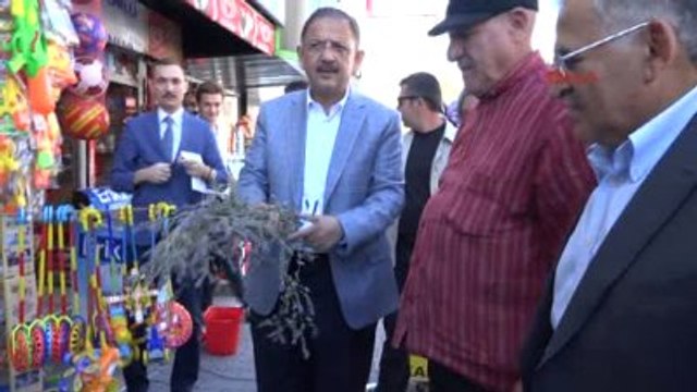 Kayseri- Çevre ve Şehircilik Bakanı Özhaseki, İçişleri Bakanlığının 28 Belediyedeki...