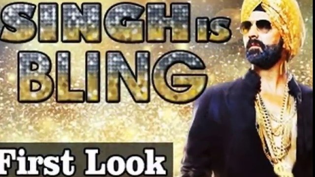 SINGH IS BLING Official First Look Out Akshay Kumar Bipasha Basu Amy Jackson Released
