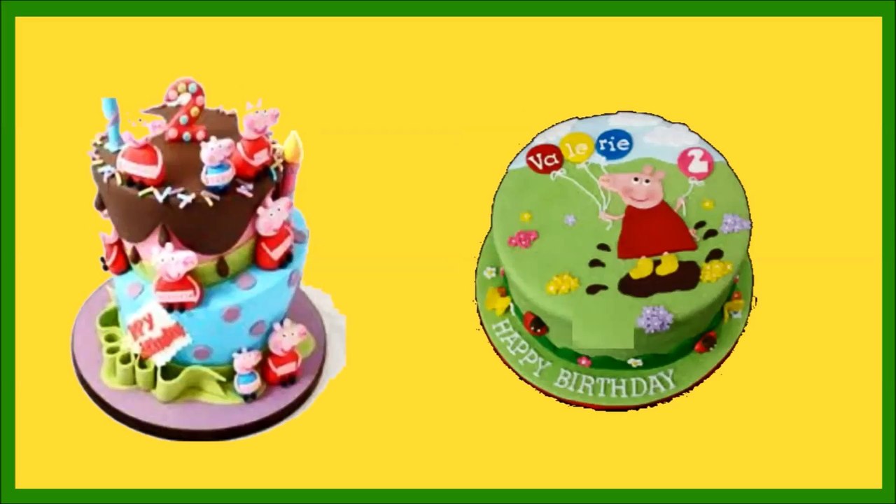 peppa pig cake