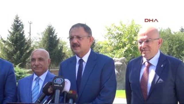 Kayseri- Çevre ve Şehircilik Bakanı Özhaseki, İçişleri Bakanlığının 28 Belediyedeki...