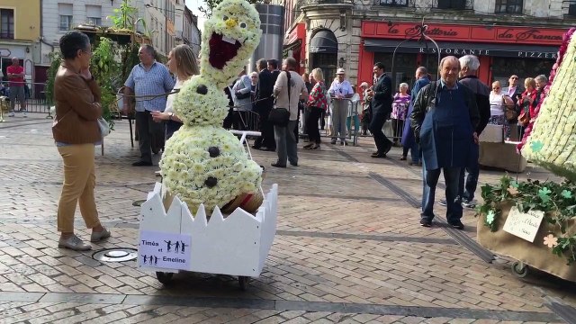 Exposition des chars fleuris
