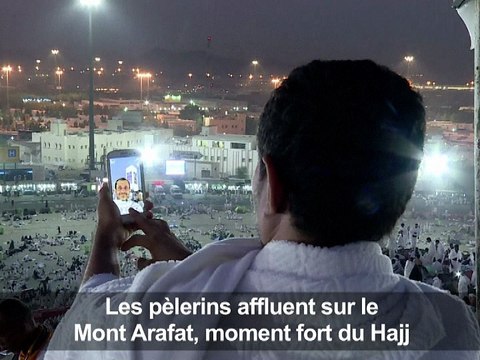 La Mecque: les pèlerins affluent sur le Mont Arafat, moment fort du hajj (2)