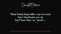 SIDE to SIDE (Short Piano Karaoke - No Rap) Ariana Grande & Nicki Minaj