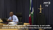 Anything but the ANC: Johannesburg mayor makes his mark