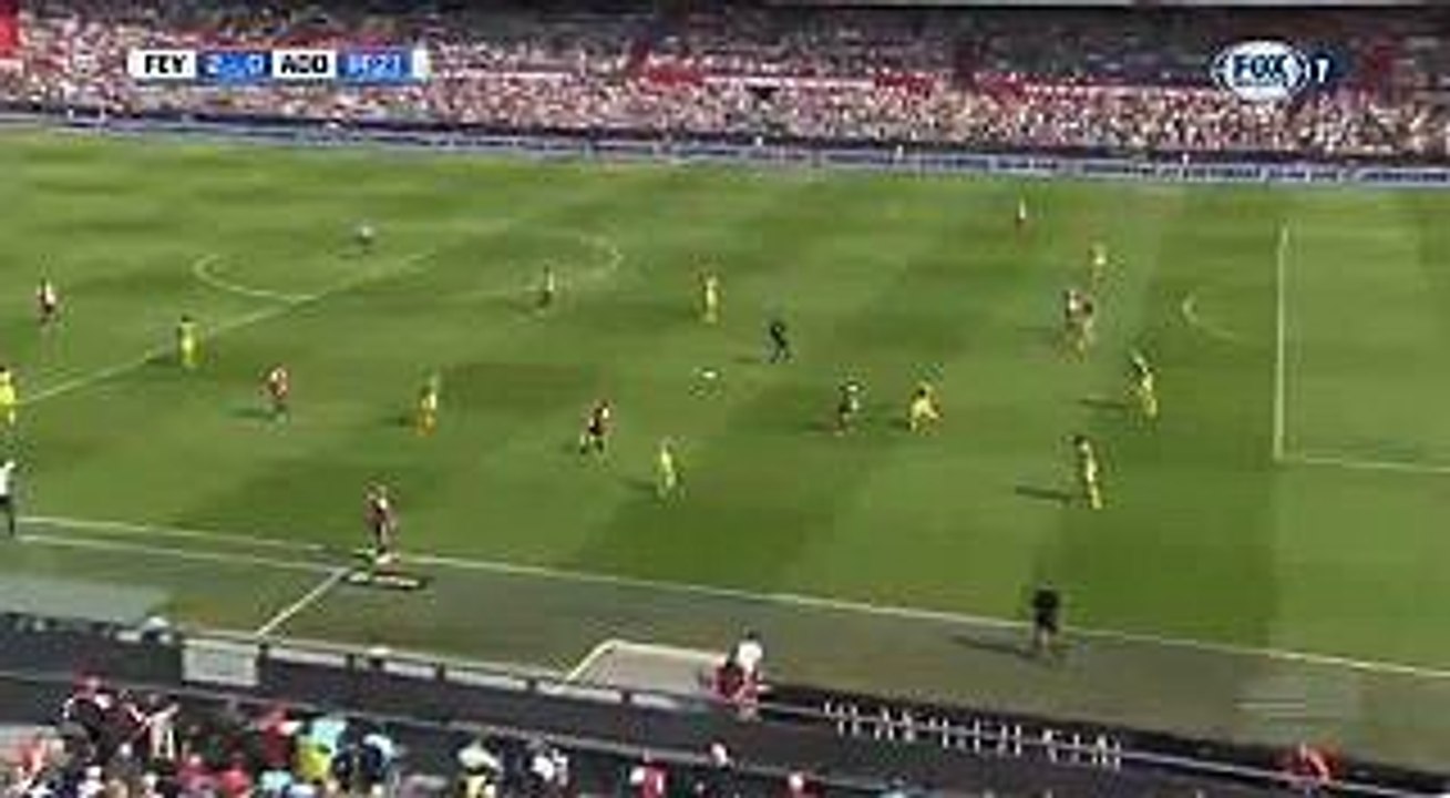 Nicolai Jorgensen Goal Feyenoord 2-0 Den Haag 11.09.2016 HD