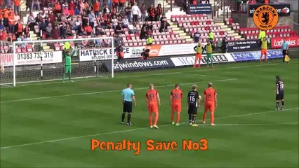 Cammy Bell Makes Incredible Hat-Trick Of Penalty Saves v Dunfermline!