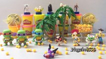 Kids Videos SLIME with Surprise Toys,Toy Story,Teenage Mutant Ninja Turtles,Angry Birds,Clay Slime Videos, Toys