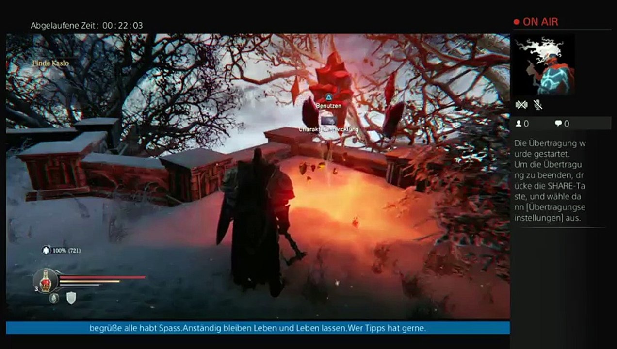 Ps4-live-Übertragung von killzon72