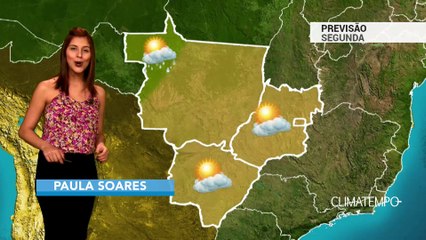 Previsão Centro-Oeste – Umidade continua baixa