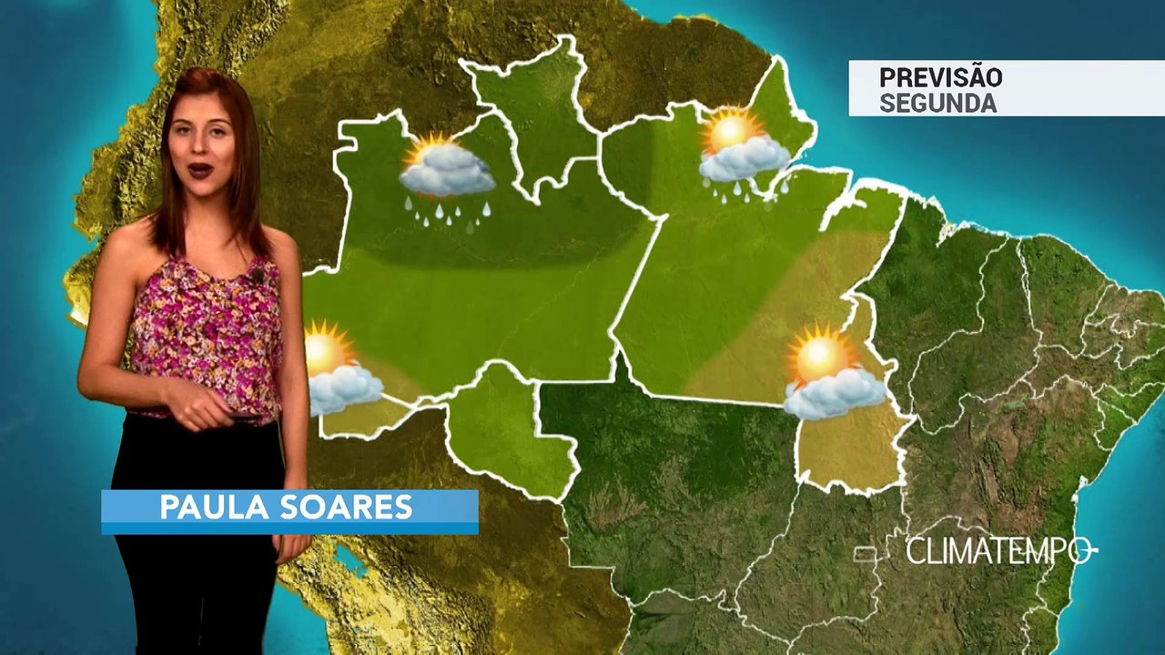 Previsão Norte – Mais chuva para Manaus e RR