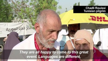 Muslims climb Mount Arafat in hajj high point