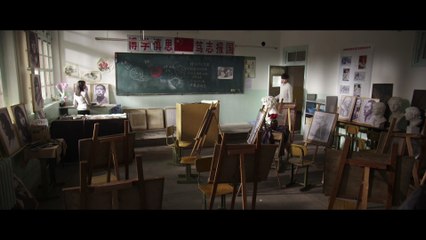 Kris Wu scene in Sweet Sixteen (1) - Yawang teaches Xiamu how to draw