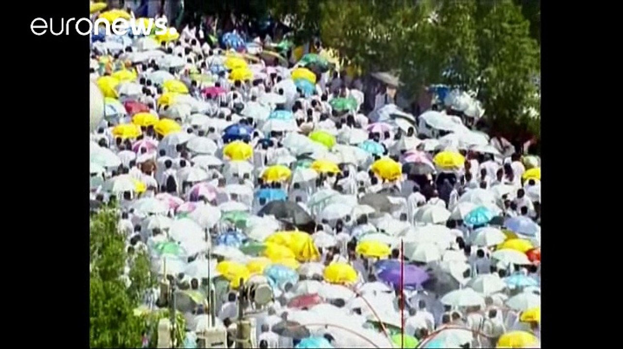 Hadsch nach Mekka: Muslime feiern Arafat-Tag