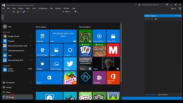 Creating a Web API Project