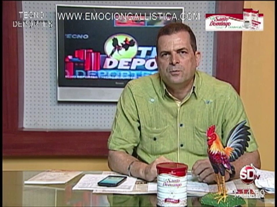 Programa-TECNODEPORTES-8-9-16-Club-Gallistico-LA-JAVILLA por Manuel Perello.