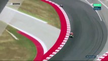 Dani Pedrosa supera a Rossi 4 vueltas del final de la carrera. (11/09/16)