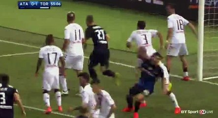 Andrea Masiello Goal - Atalanta	1-1	Torino 11.09.2016