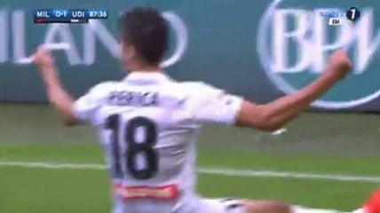Stipe Perica Goal HD - AC Milan 0-1 Udinese 11.09.2016 HD