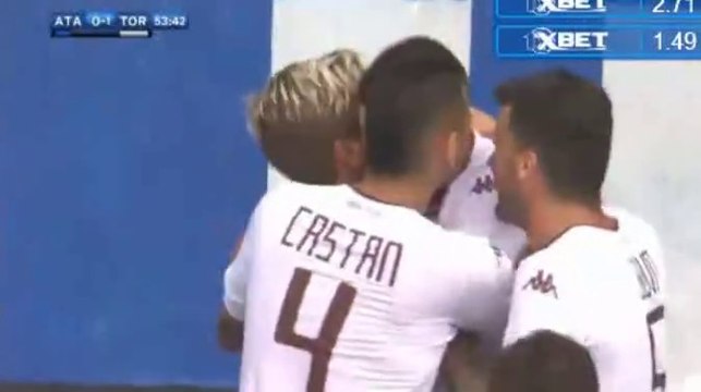 Iago Falque Free-Kick Goal HD - Atalanta 0-1 Torino 11.09.2016 HD