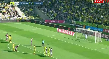 Mevlut Erdinc Goal - Nantes	0-3	Metz 11.09.2016