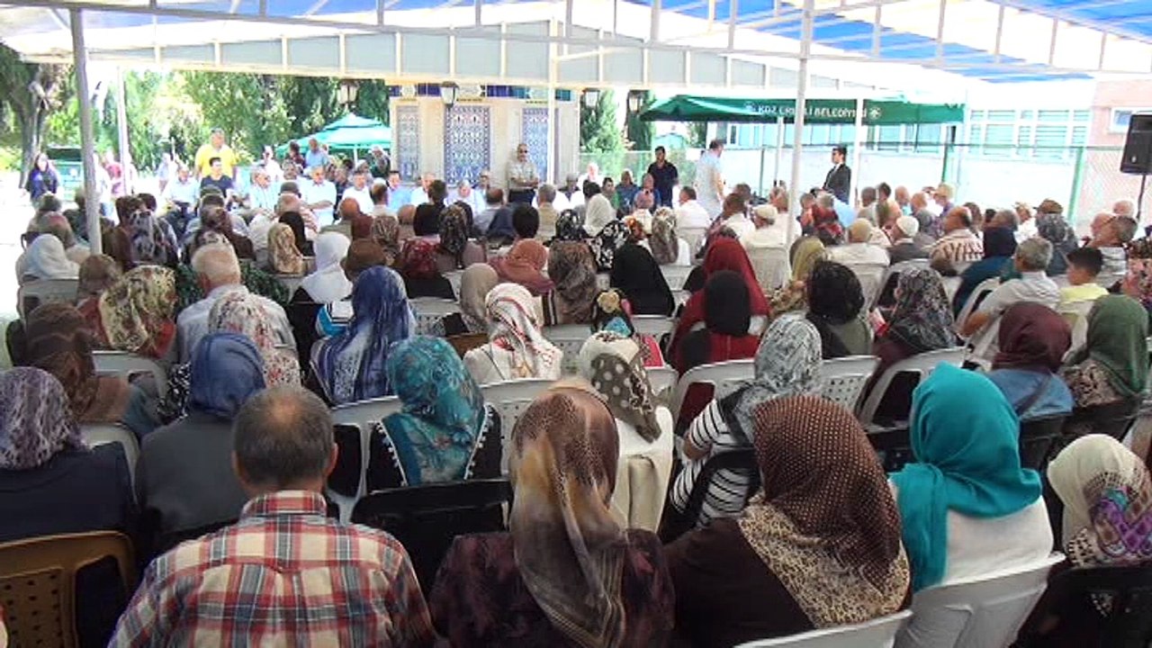 KDZ. EREĞLİ BELEDİYESİ 2016 KURBAN BAYRAMI ARİFESİ MEZARLIK PROGRAMI