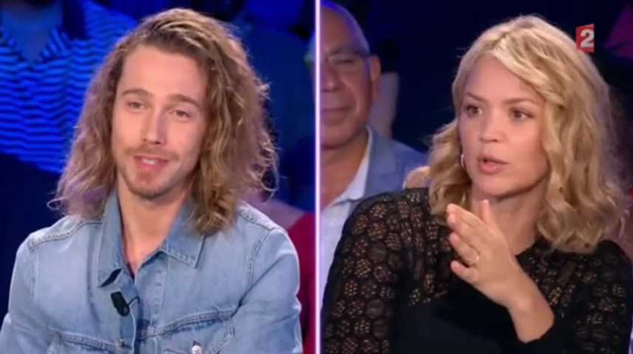 "C'était un joli moment' Julien Doré a des airs d'amoureux face à Virginie Efira dans ONPC