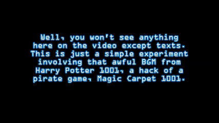 Experiment - Harry Potter 1001 BGM with Five Beat Samples