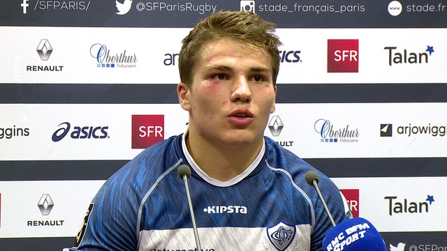 Top 14 Stade Français - Castres: réactions d'après match de Antoine Dupont