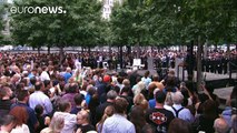 15. Jahrestag von 9/11: Amerikaner gedenken der Opfer