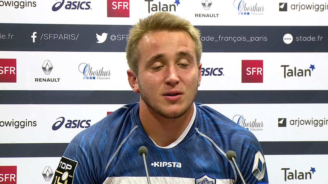 Top 14   Stade Français - Castres: réactions d'après match de Anthony Jelonch