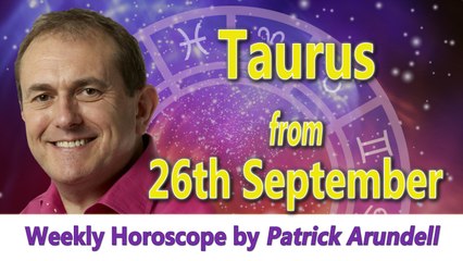Taurus Weekly Horoscope from 26th September 2016