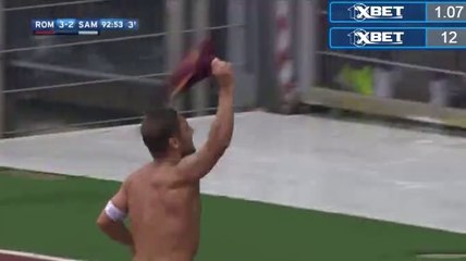 3-2 Francesco Totti Goal - AS Roma 3-2 Sampdoria 11-09-2016 HD
