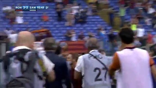 Francesco Totti Goal HD - AS Roma 3-2 Sampdoria