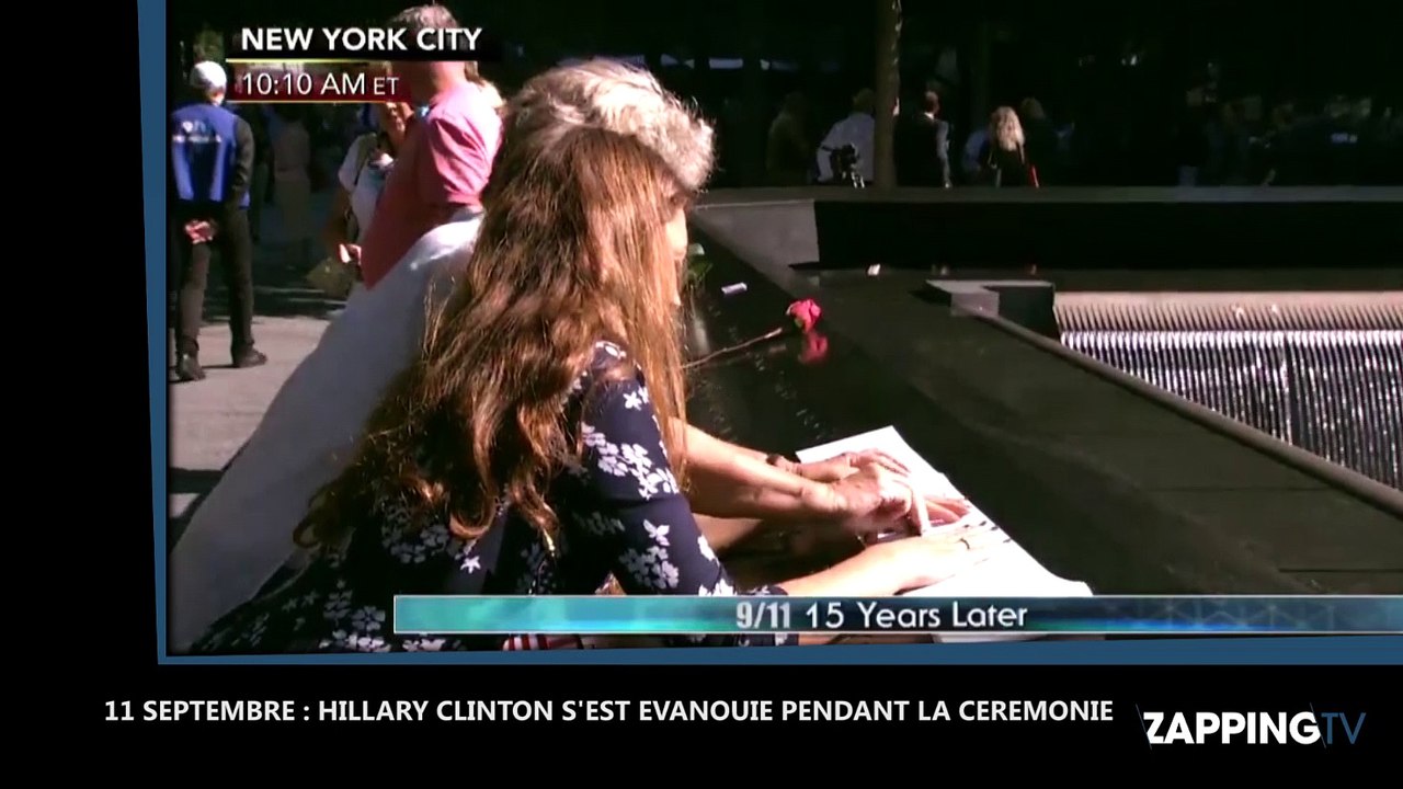 11 septembre : Hillary Clinton prise d'un malaise en plein milieu de la commémoration (vidéo)