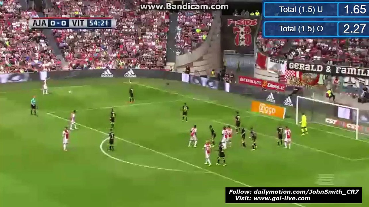 Nick Viergever Goal HD - AFC Ajax 1-0 SBV Vitesse - Netherlands - Eredivisie 11.09.2016 HD