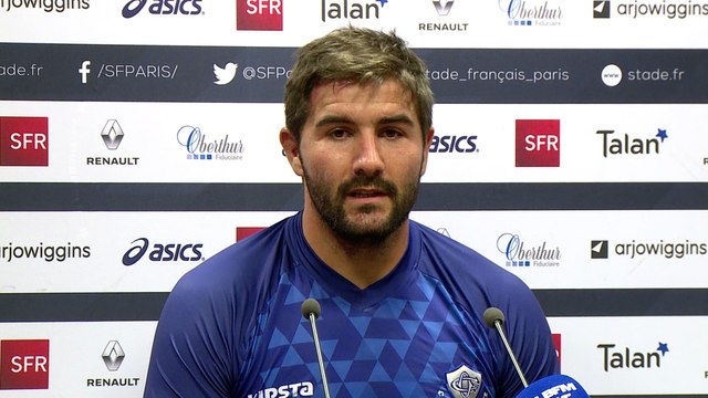 Top 14 Stade Français - Castres: réactions d'après match de Marc-Antoine Rallier