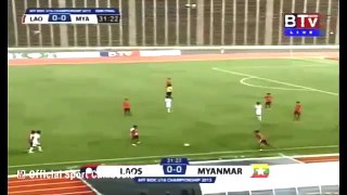 Laos U16 vs Myanmar U16, Premier League 2016, Premier League highlights 2016