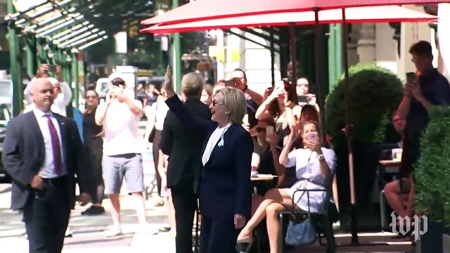 Clinton says she's feeling better after falling ill at 9/11 memorial