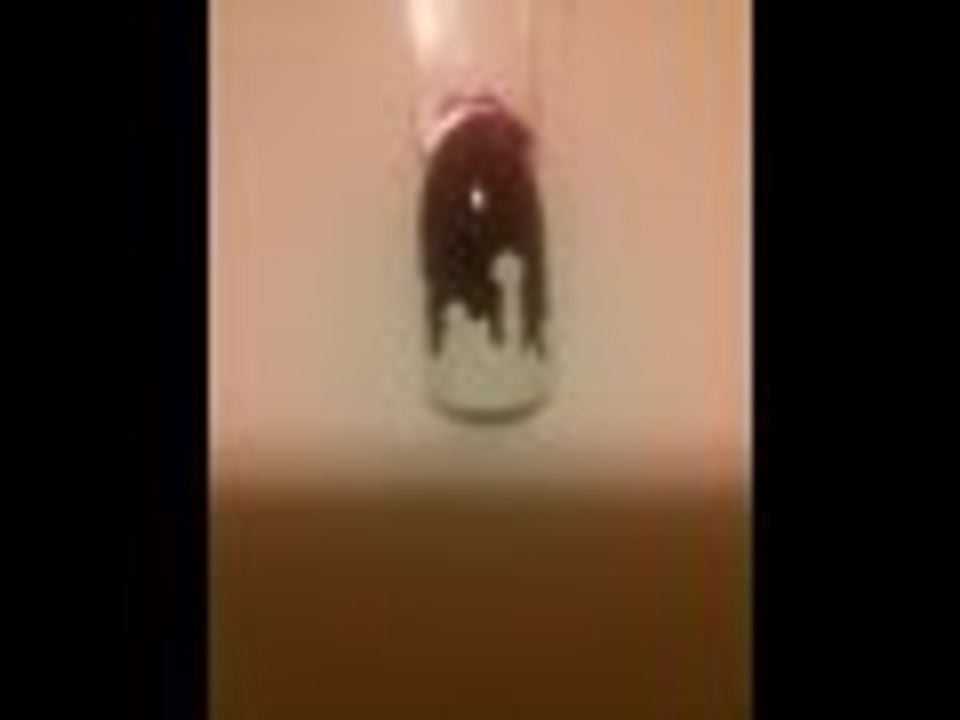 Blood/ Paint Drip Nails